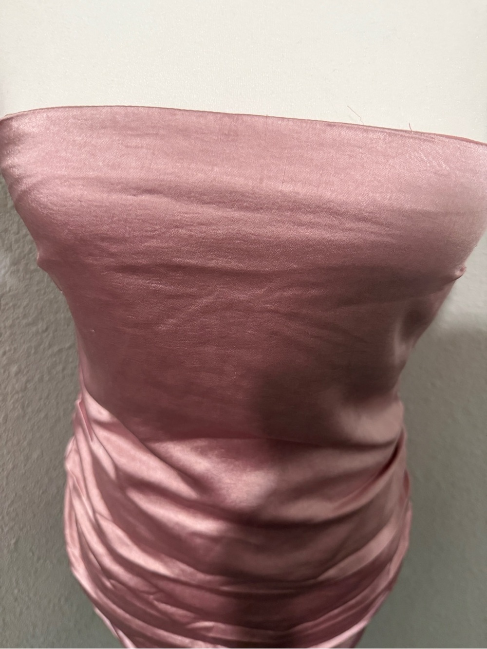 Princess Polly Pink Satin Bow Dress - Picture 4 of 6